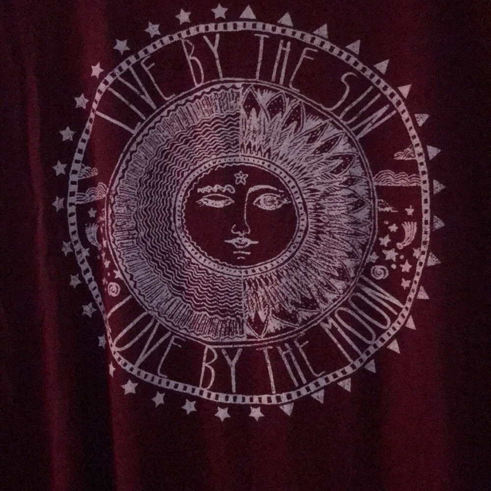 Rue 21 live by the song love by the moon shirt - Picture 2 of 4